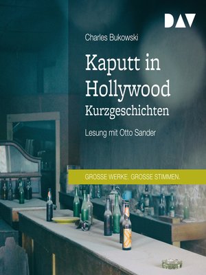 cover image of Kaputt in Hollywood--Kurzgeschichten